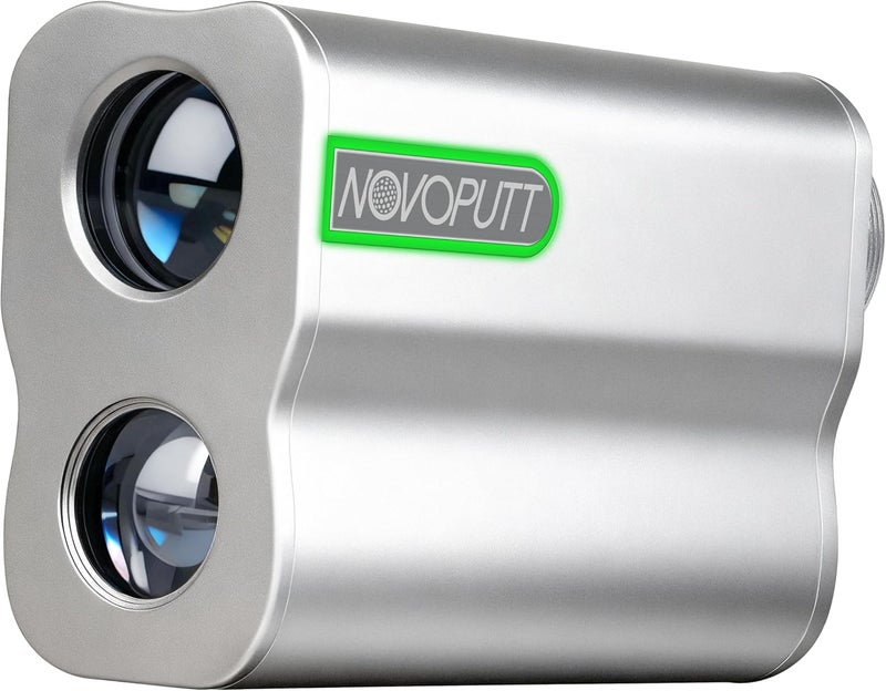 NOVOPUTT Golf Range Finder with Slope -1200 Yards Laser Rangefinder for Golf & Hunting,7X Magnification,Flag Locking Vibration,USB-C Rechargeable & Magnet Stripe,Best Golf Accessories Gift with Hard Shell Case - Image 1